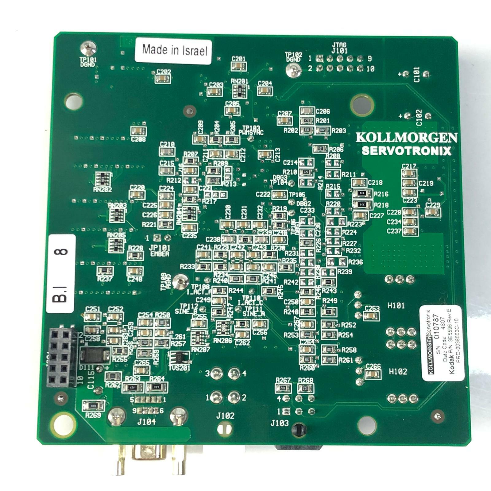 Kollmorgen Danaher BRD-0038000C-10 Kodak P/n: 3E5596 rev E PCB-00038000-01