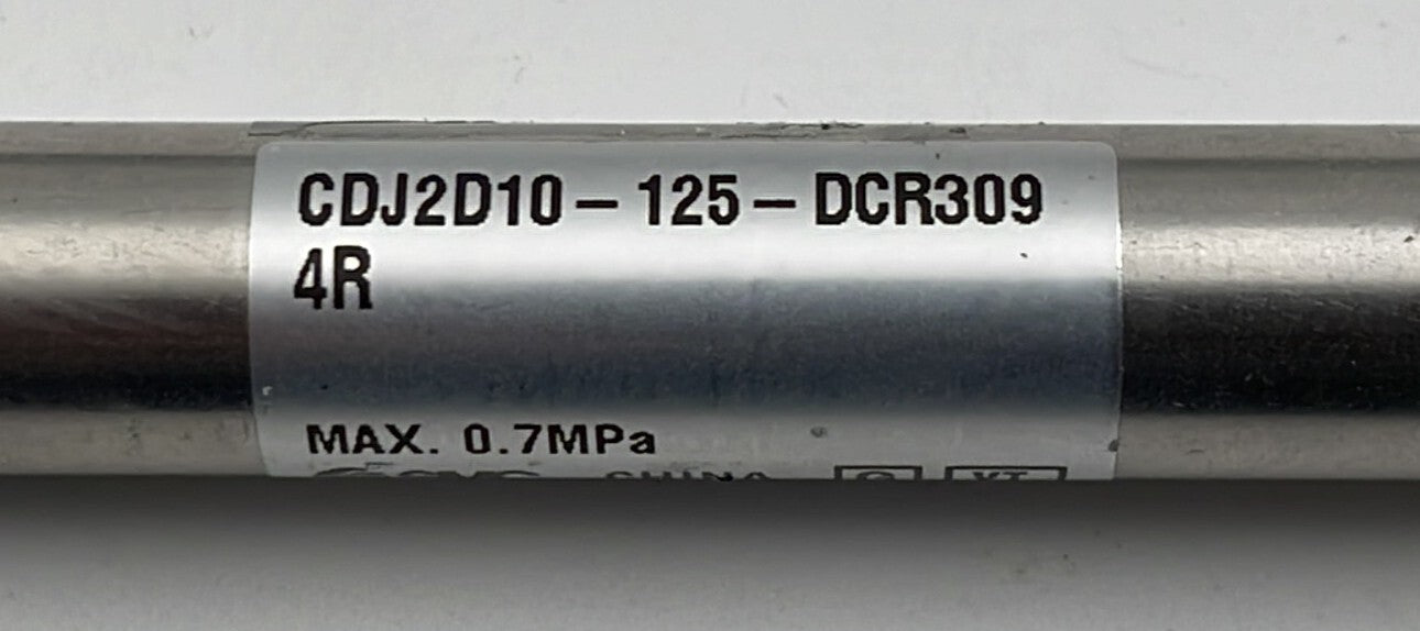 [LOT 25] SMC CDJ2D10-125-DCR3094R Air Cylinder Standard W/ D-H7A1 Solid Sensor
