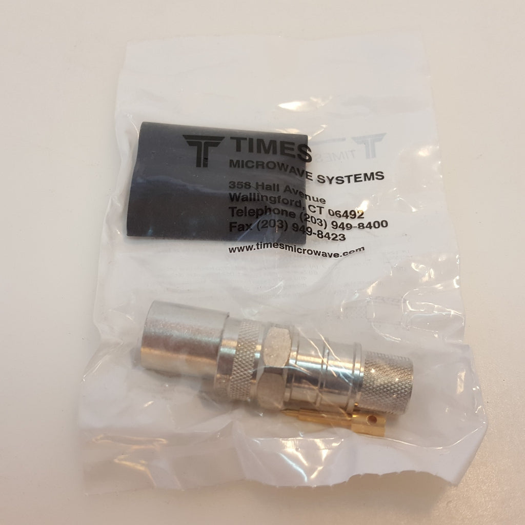 [LOT 11 PCS] Times Microwave TC-600-NMH-D N-Male Plug 3190-208