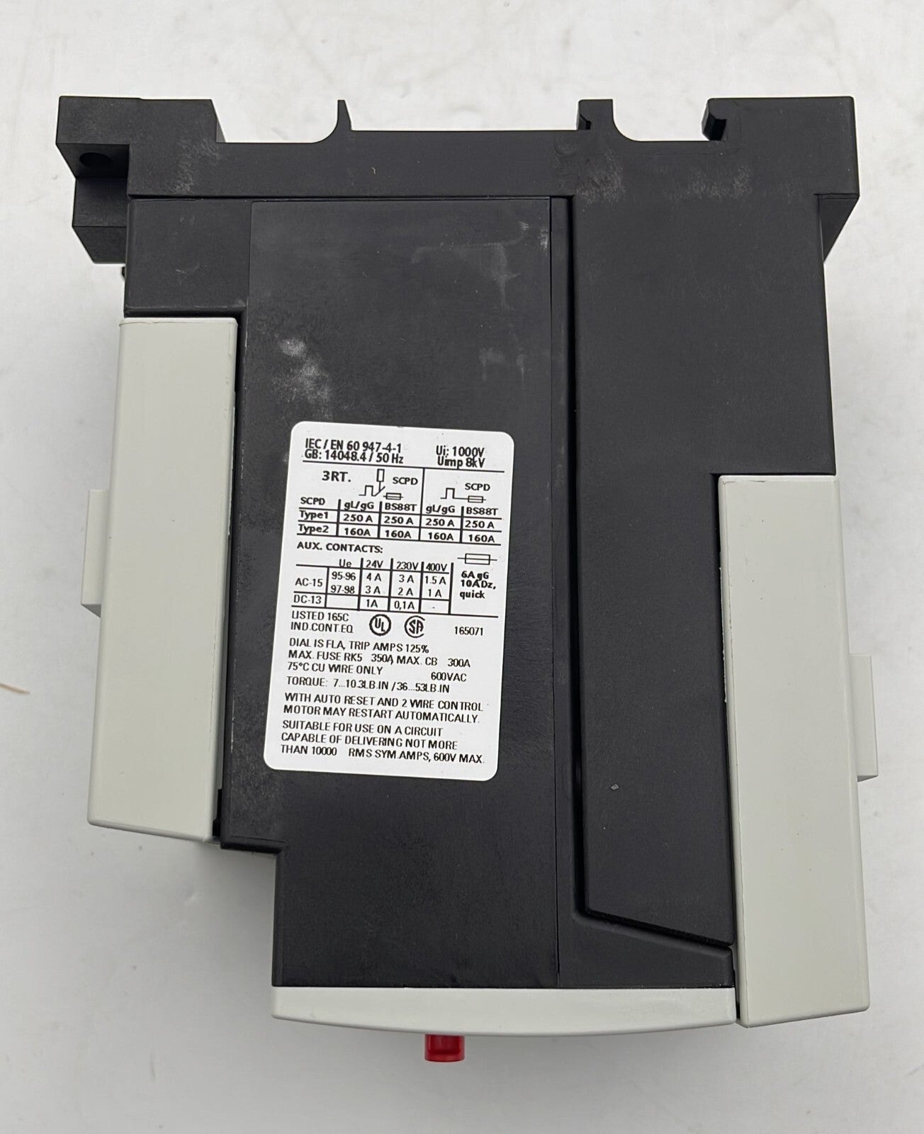 NEW** Siemens 3RU1146-4LB1 Overload relay 70-90A
