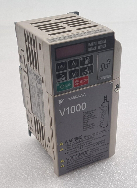 Yaskawa V1000 CIMR-VCBA0002BAA 0.37kW 200V frequency inverter drive