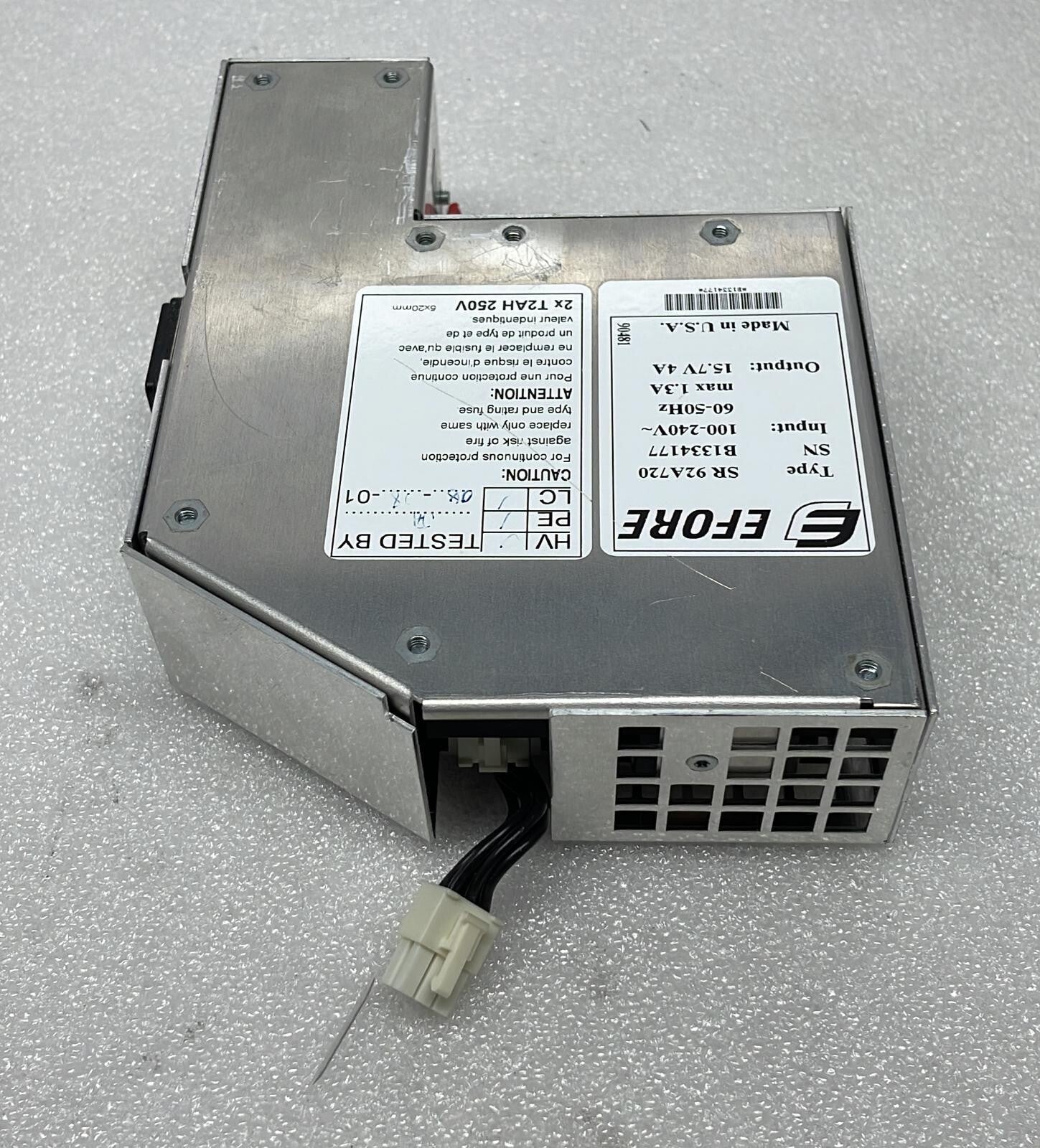 Cardiocap Efore SR92A720 Power Supply