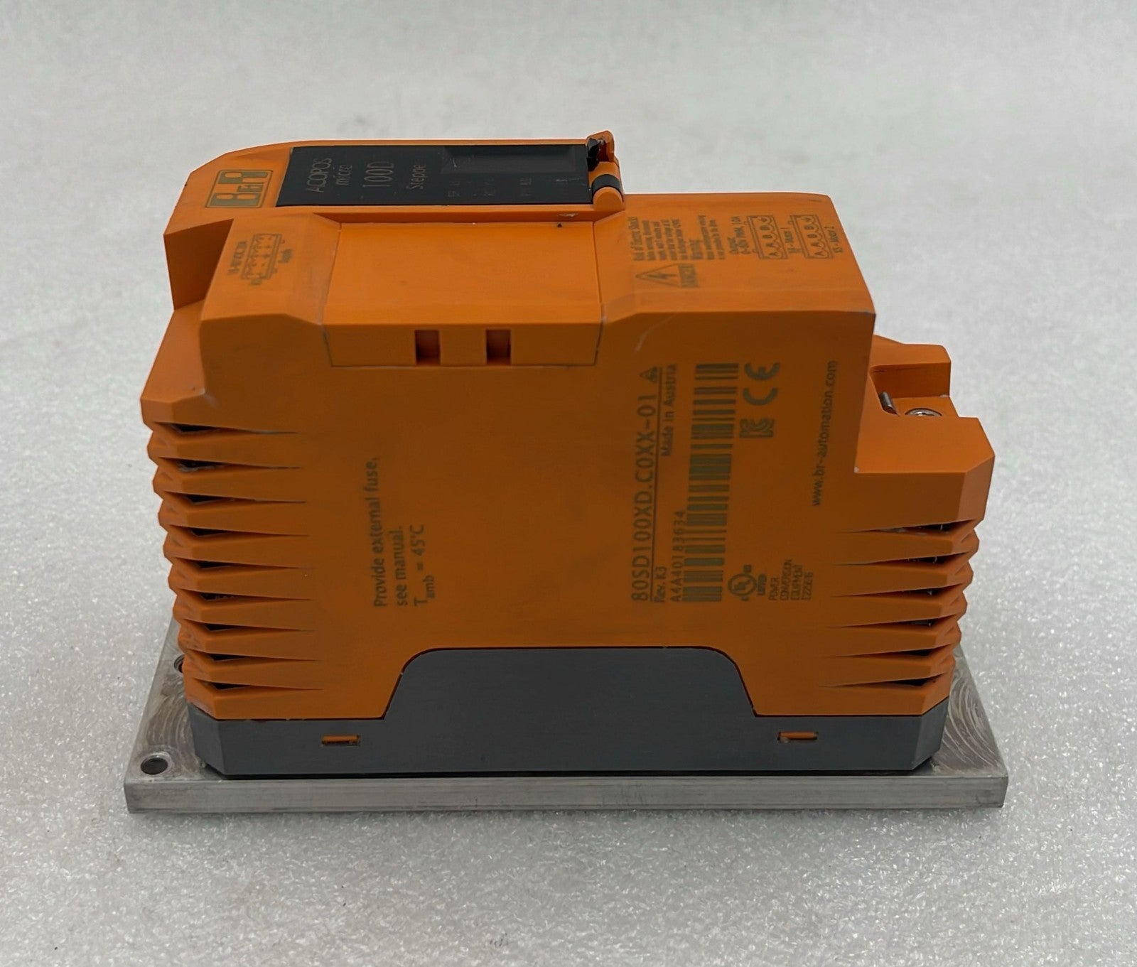 B&R Automation ACOPOS Micro 100D Servo Drive 80SD100XD.C0XX-01 **AS IS