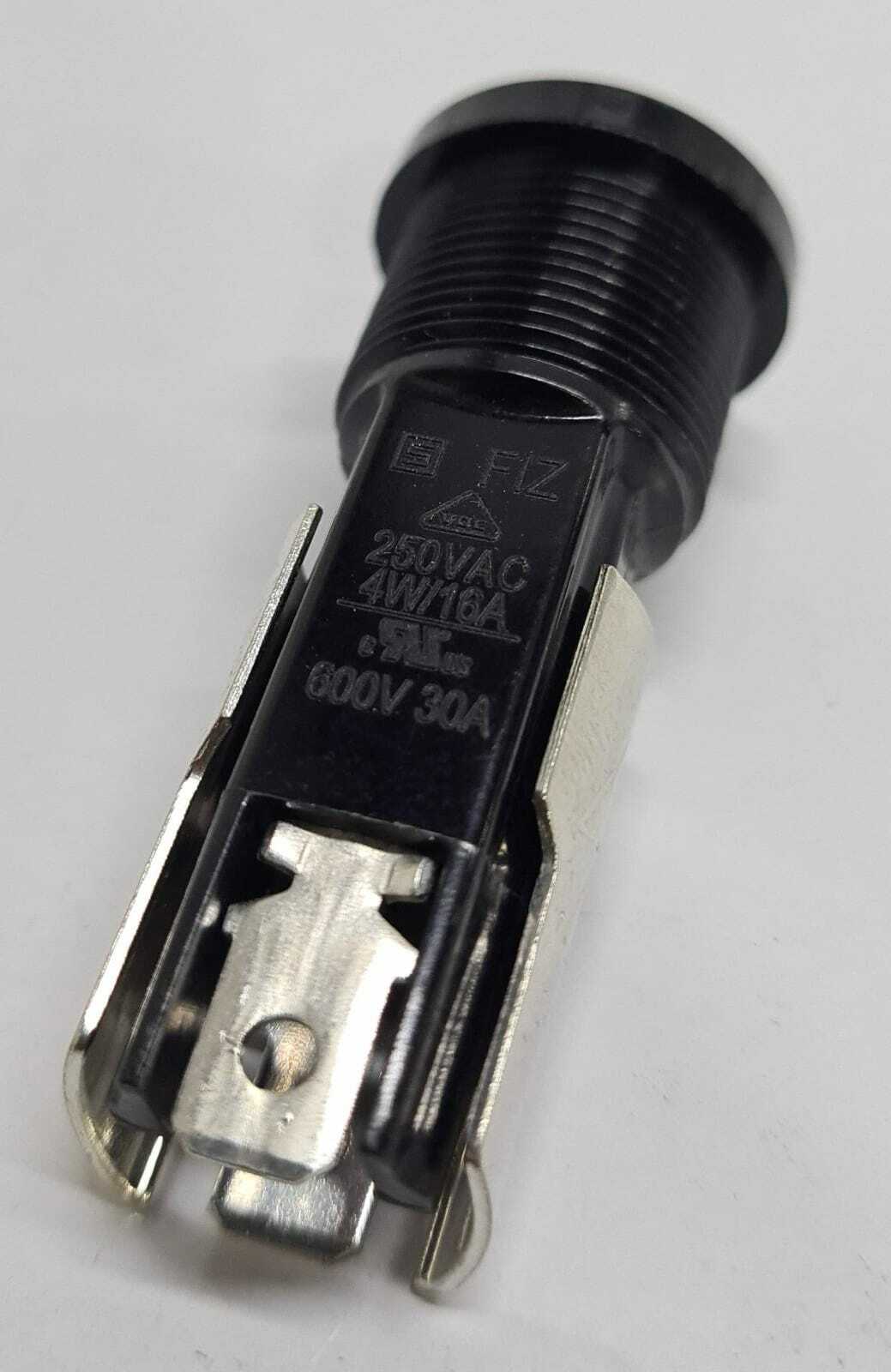 [LOT 8 UNITS SET] NEW - SCHURTER 0031.2220 BAYONET CAP Fuse Holder FIZ 600V 30A