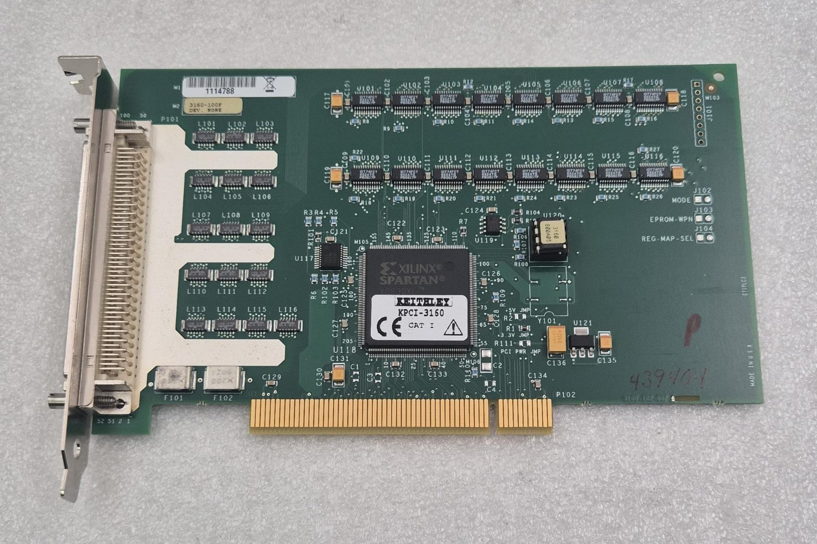 Keithley Collection Card KPCI-3160 Acquisition PCB Board