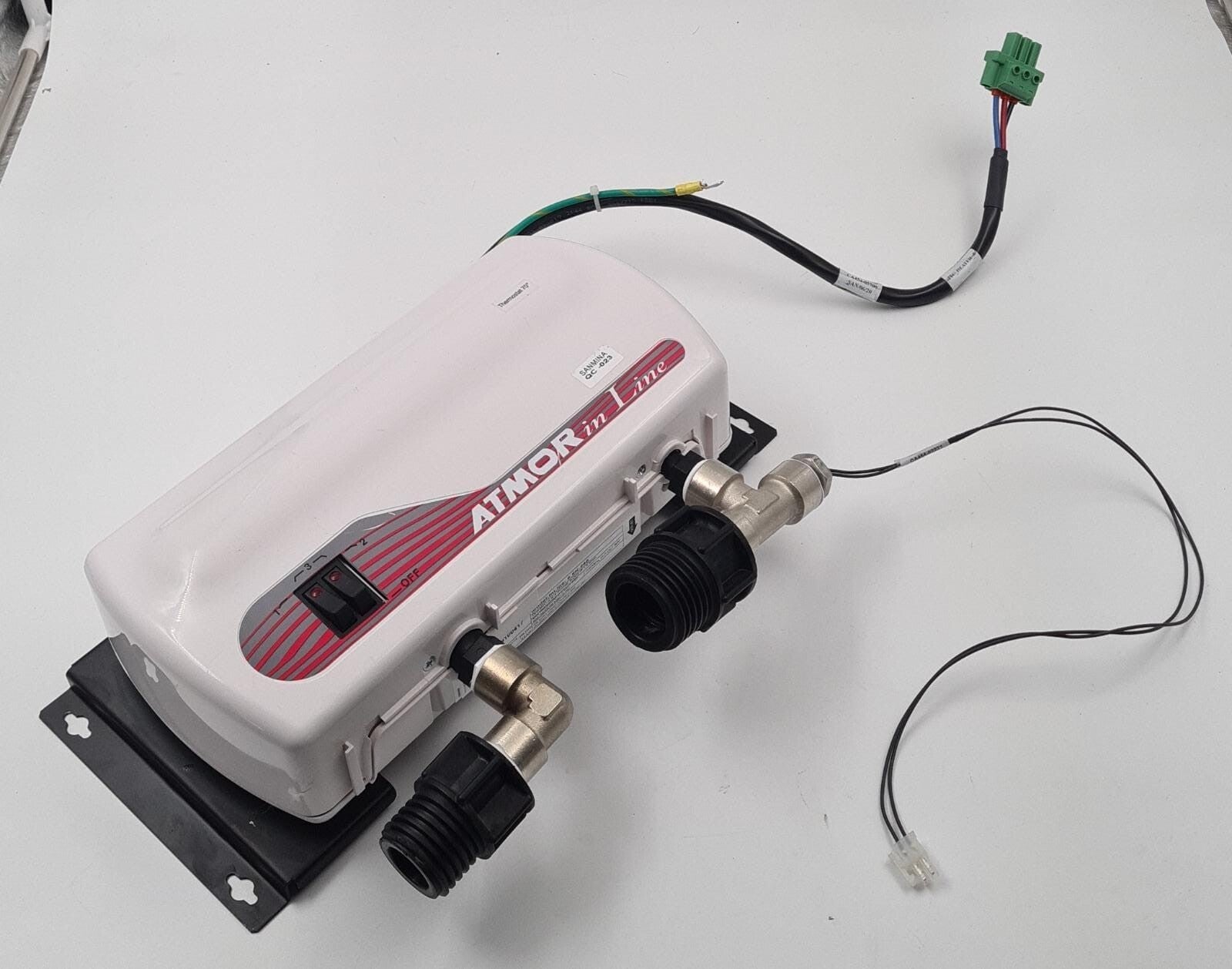 ATMOR InLine 6.5N-240 Water Heater 240 VAC for HP Indigo top Assy