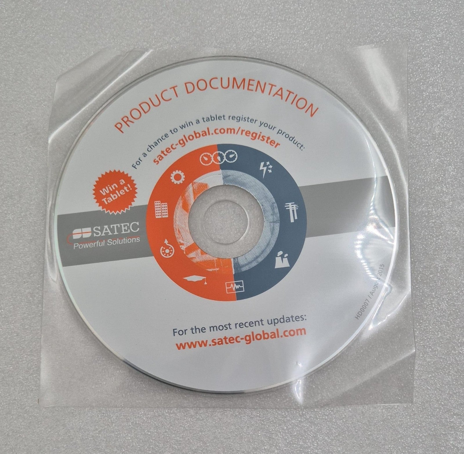 SATEC EM133 product documentation CD