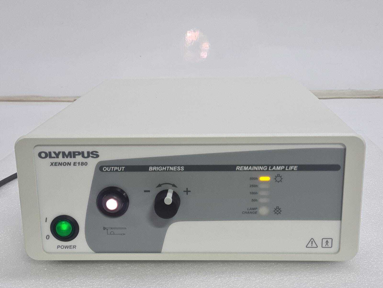 OLYMPUS XENON E180 Endoscope Light Source WA58675A +500 Hours Lamp!