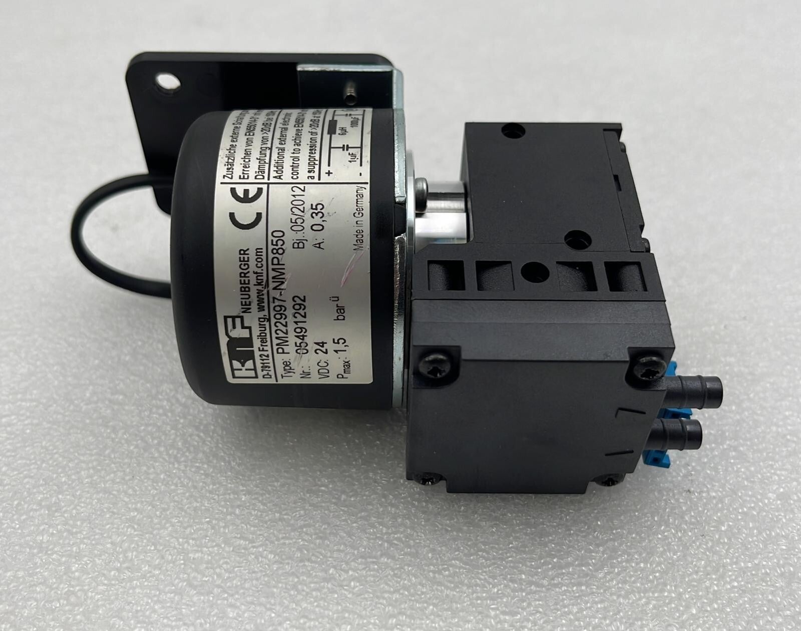 KNF Micro Diaphragm Pump PM22997-NMP850 VideoJet