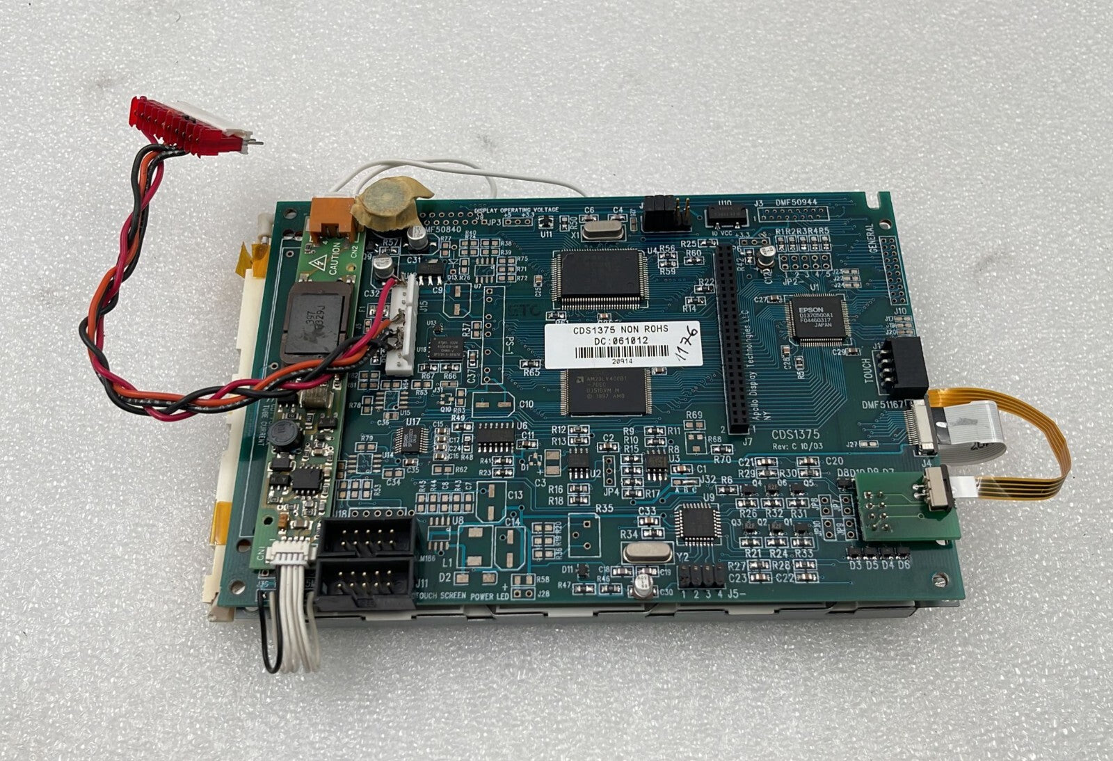 LCD F-51900NCU-FW-ACN 5.7-inch display with PCB CDS1375 module