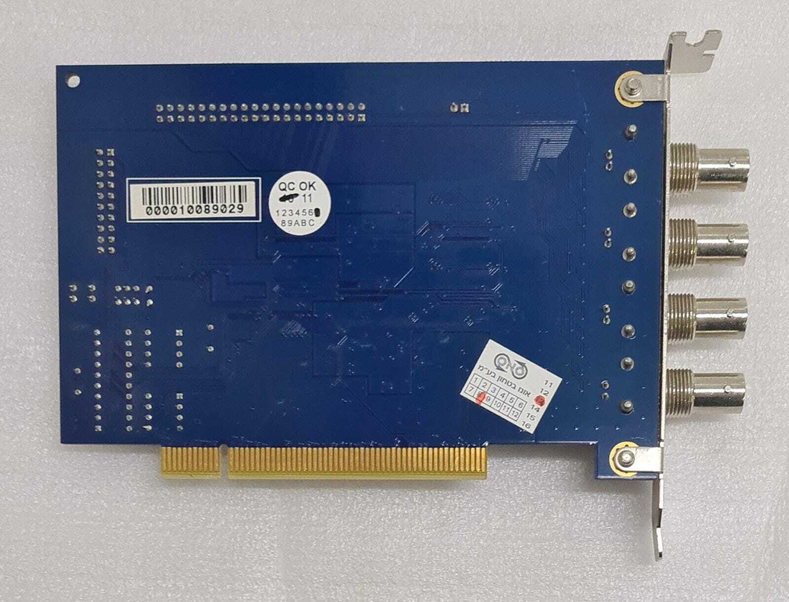 GeoVision 600V4 V4.24 / V4.22 GV-600 GV600-4 4-Channel PCI Capture Card