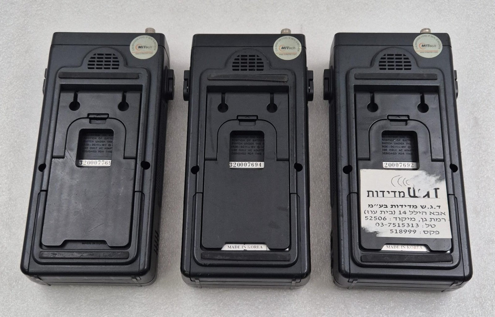 [LOT 3] MIT 3201 RF Field Signal Strength Analyzer 2.9GHz Hand-Held Device AS-IS