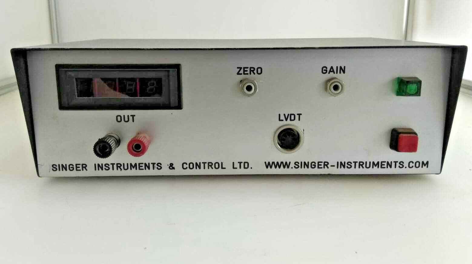 Singer Instruments Lvdt Control Box Cb 100 Series