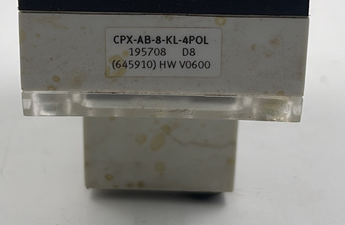 Festo CPX-AB-8-KL-4POL Modular Electrical Terminal W/ CPX-GE-EV