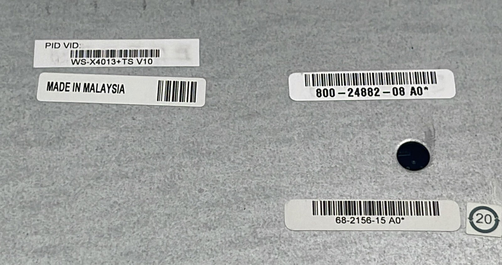 Cisco Catalyst WS-X4013+TS SuperVisor II-Plus-TS W/ VI8BU327238DTE Memory Card