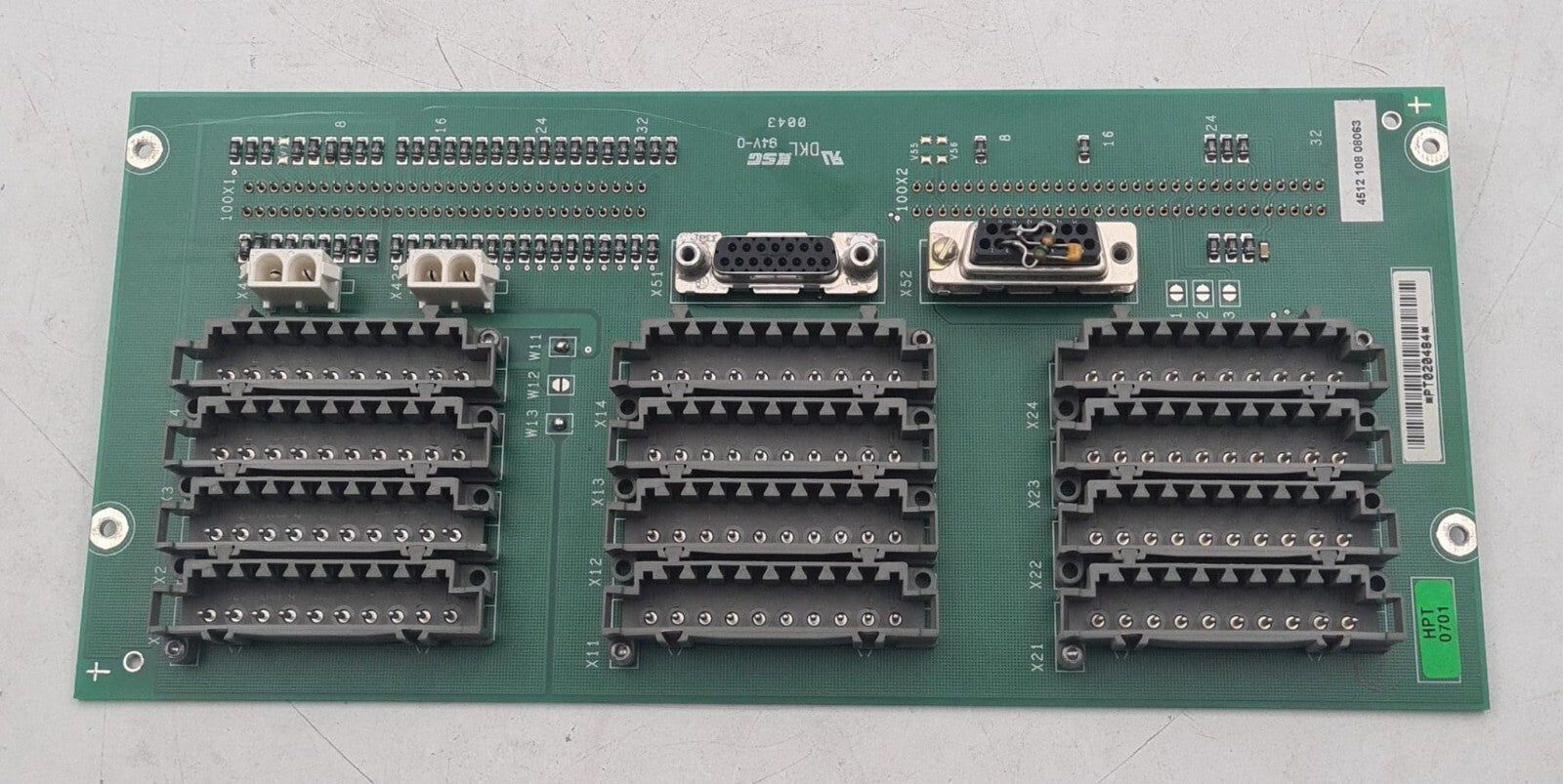 Philips Easy Diagnost R/F Room RAD Back Panel Digital Board 4512 108 08063 PCB