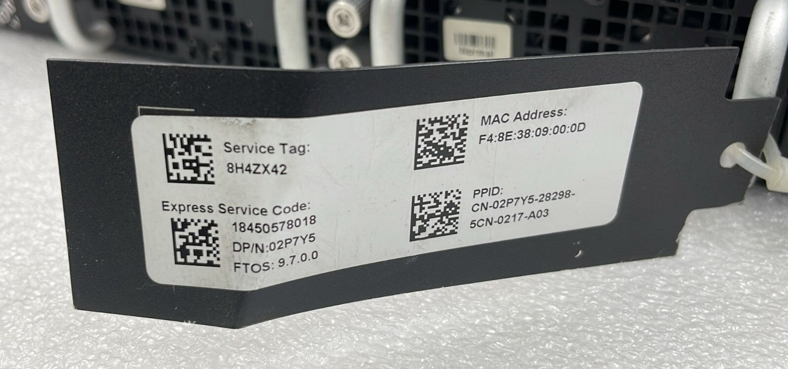 Dell Force10 S4820T 48-Port 10GbE Network Managed Ethernet Switch 02P7Y5