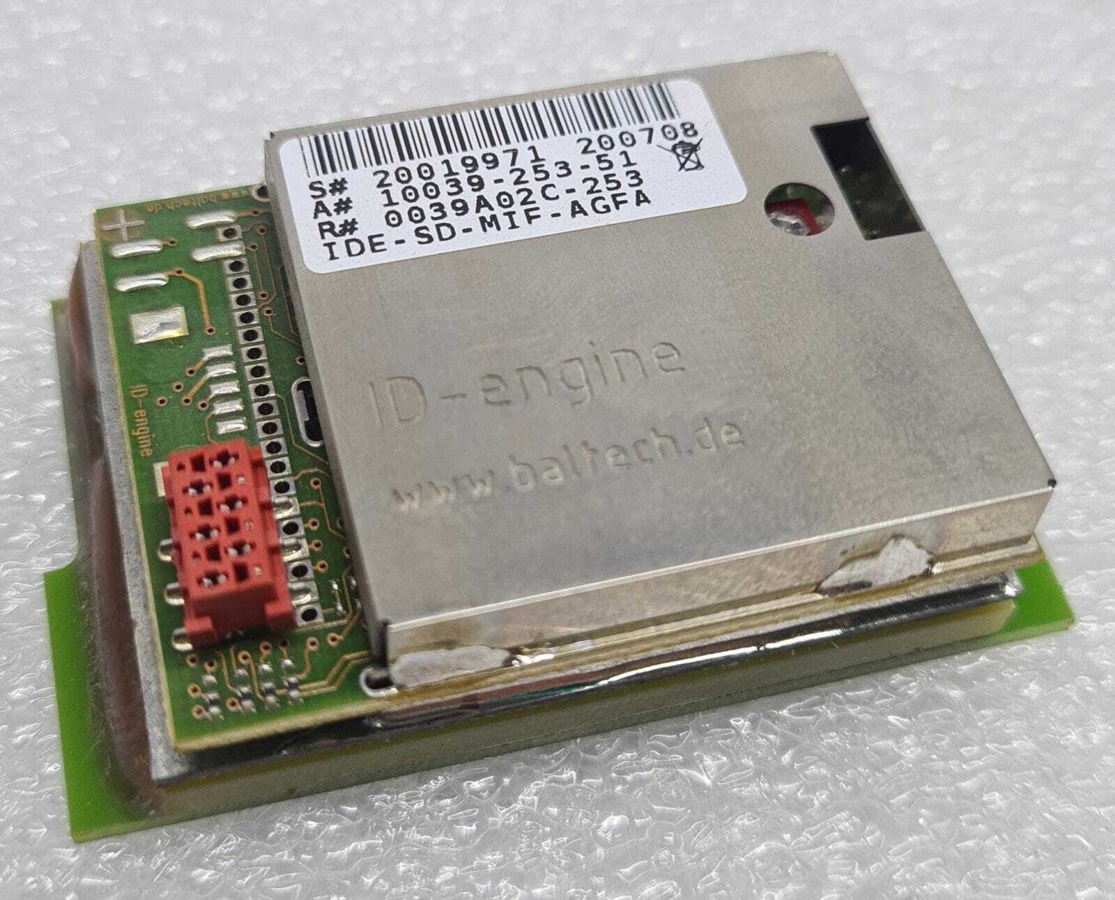 BALTECH ANT1 024PBA01 Chip Cassette Reader 10039-253-51 BOARD FOR AGFA CR30-X
