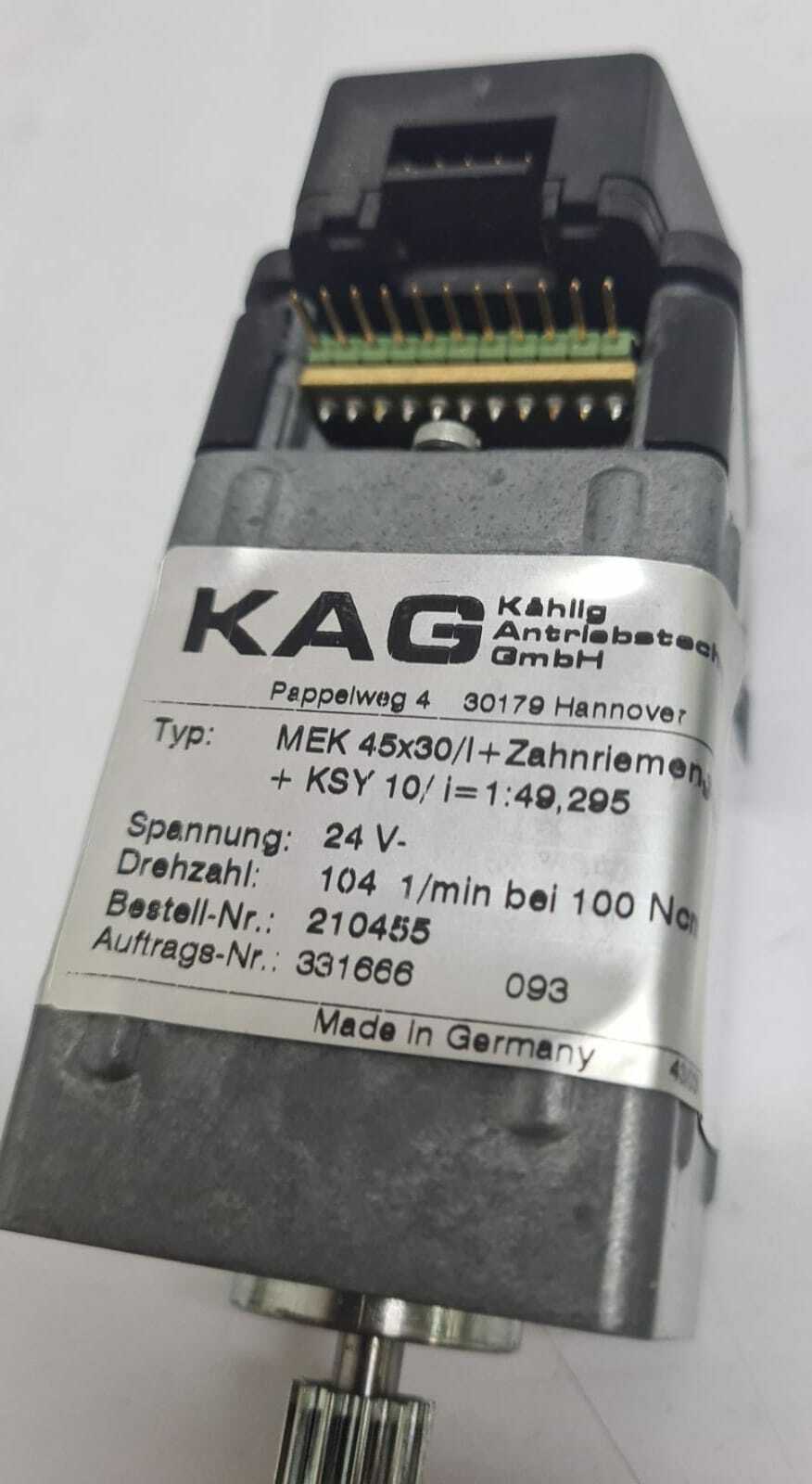 [LOT OF 4] KAG MEK 45x30 210455 / 210455