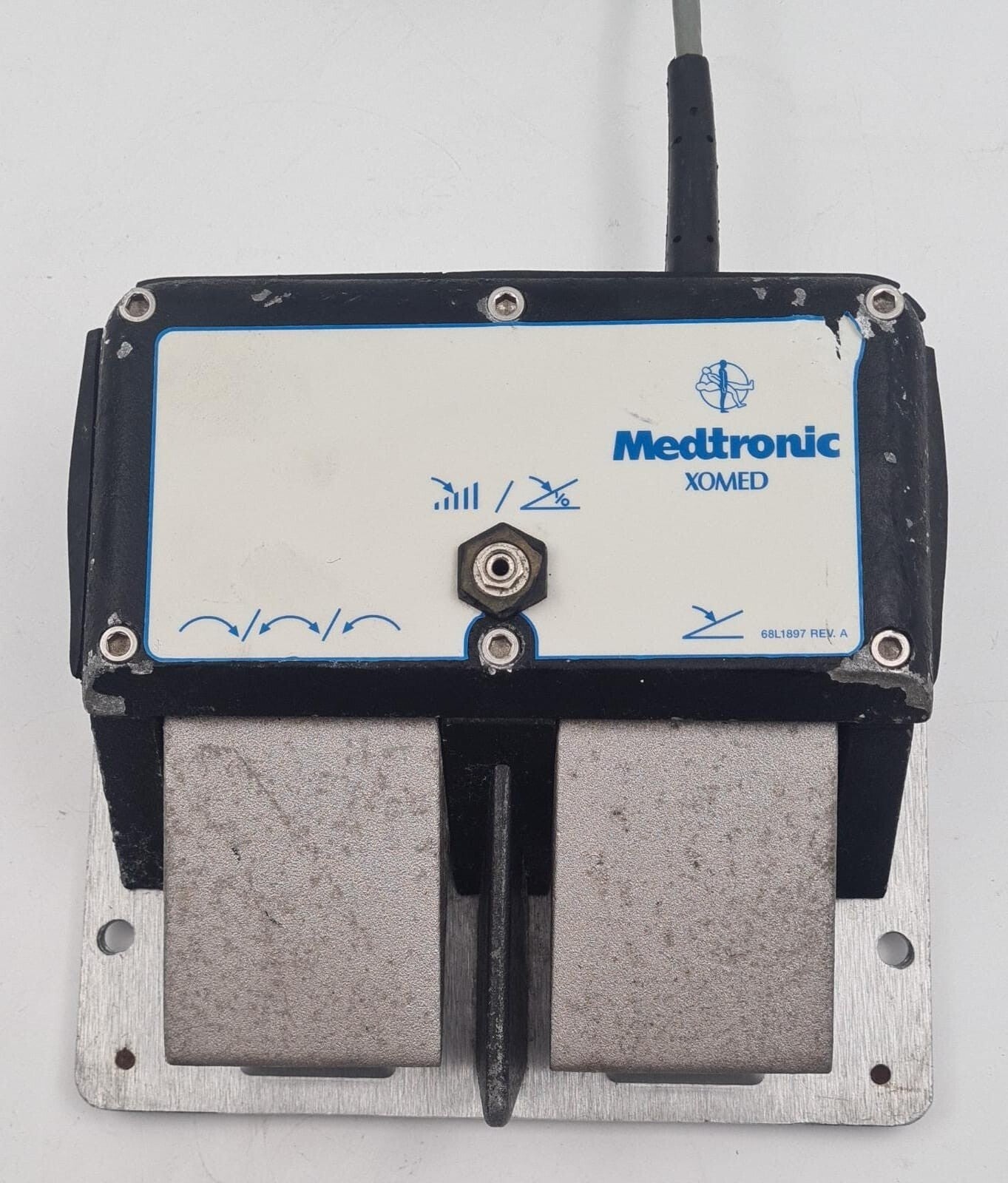 Medtronic XOMED XPS footswitch 18-95400 dual pedal control for Model 2000 medical system