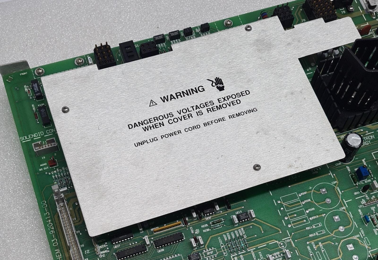 Varian POWER/DC ASSY 03-920410-00 SCHEM 03-920413 Power Supply Board