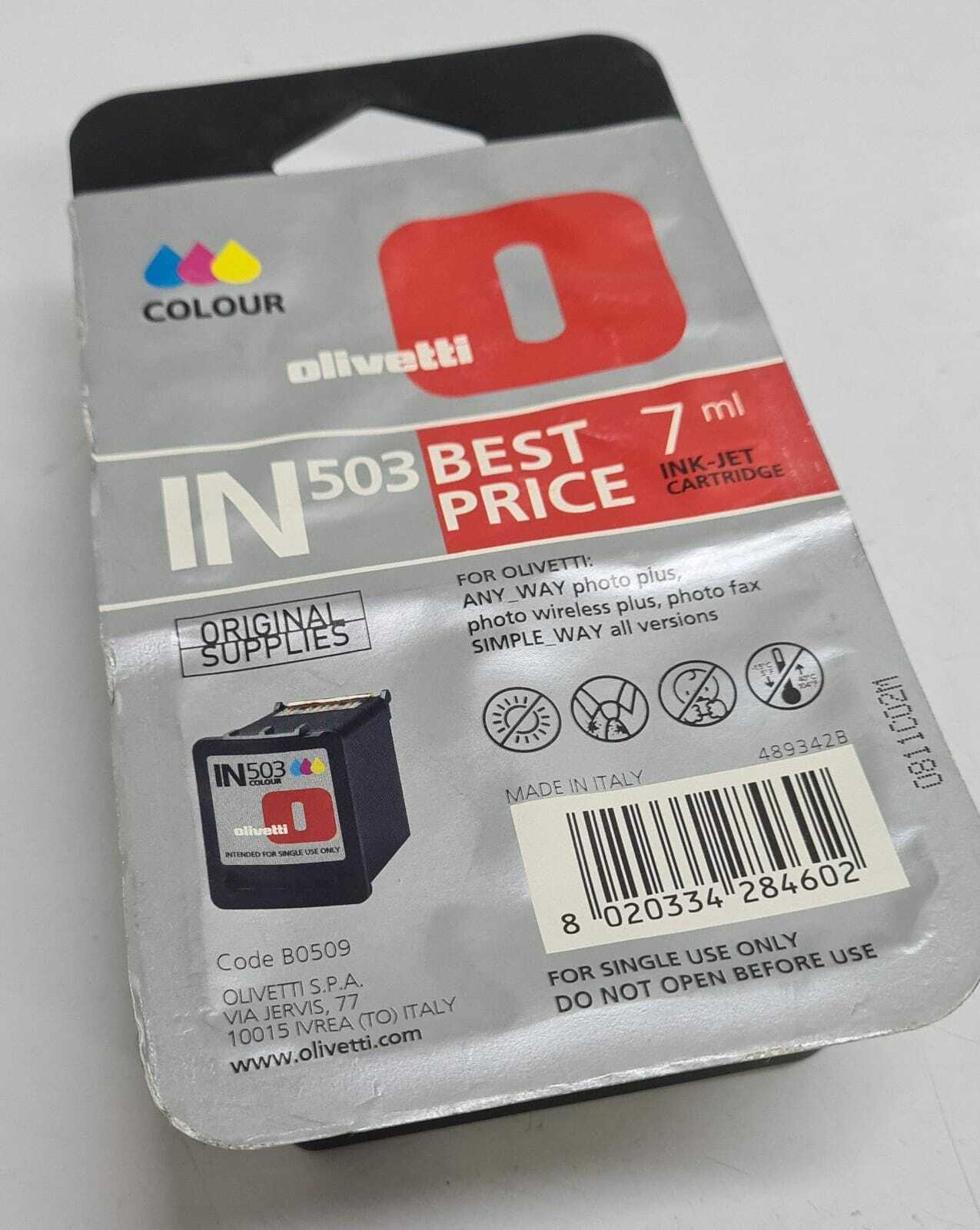 [LOT OF 7] NEW OEM Olivetti IN503 Color B0509 ANY_WAY Photo Plus Wireless fax