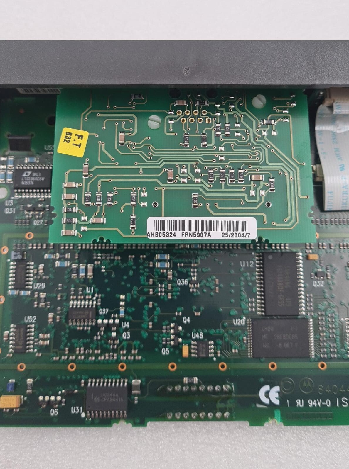 Motorola Radio Monitoring System MOSCAD-L CPU Module FRN5810B FCN6008A ISSUE-A1