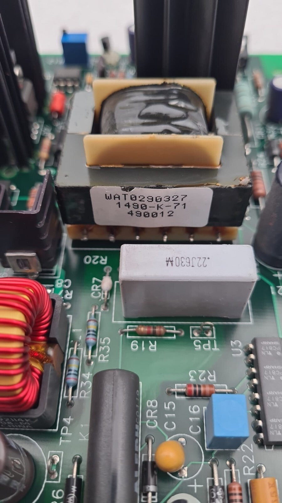 Waters Alliance 487 LAMP PWR SPPLY Power Supply 081115 REV F For WAT081110 2487