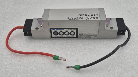 Mega Watt Lasers solid-state laser rod flash lamp assembly with power leads