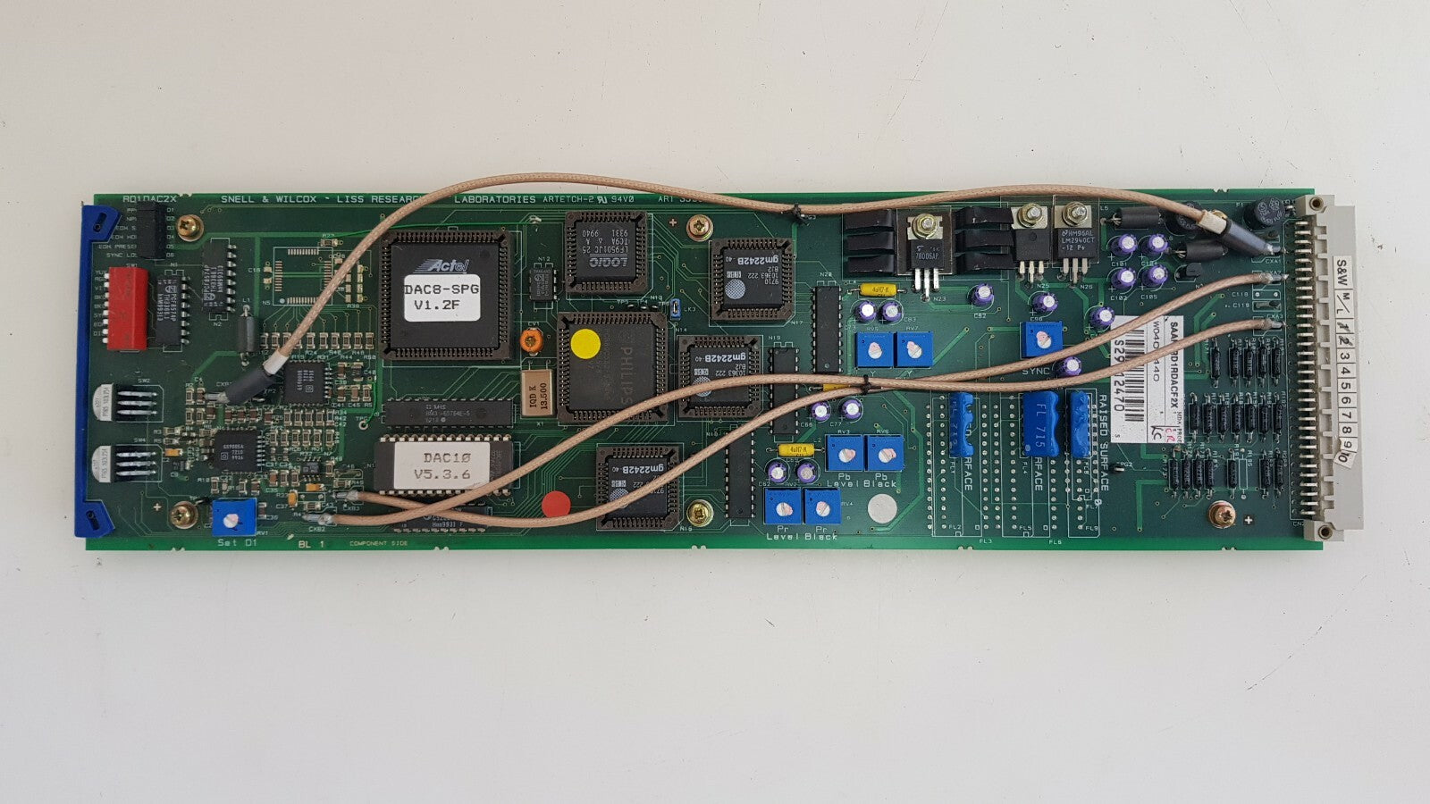 Snell Wilcox IDQ1DAC Rd1dac2x Digital To Analog Converter D1 To Ypbpr