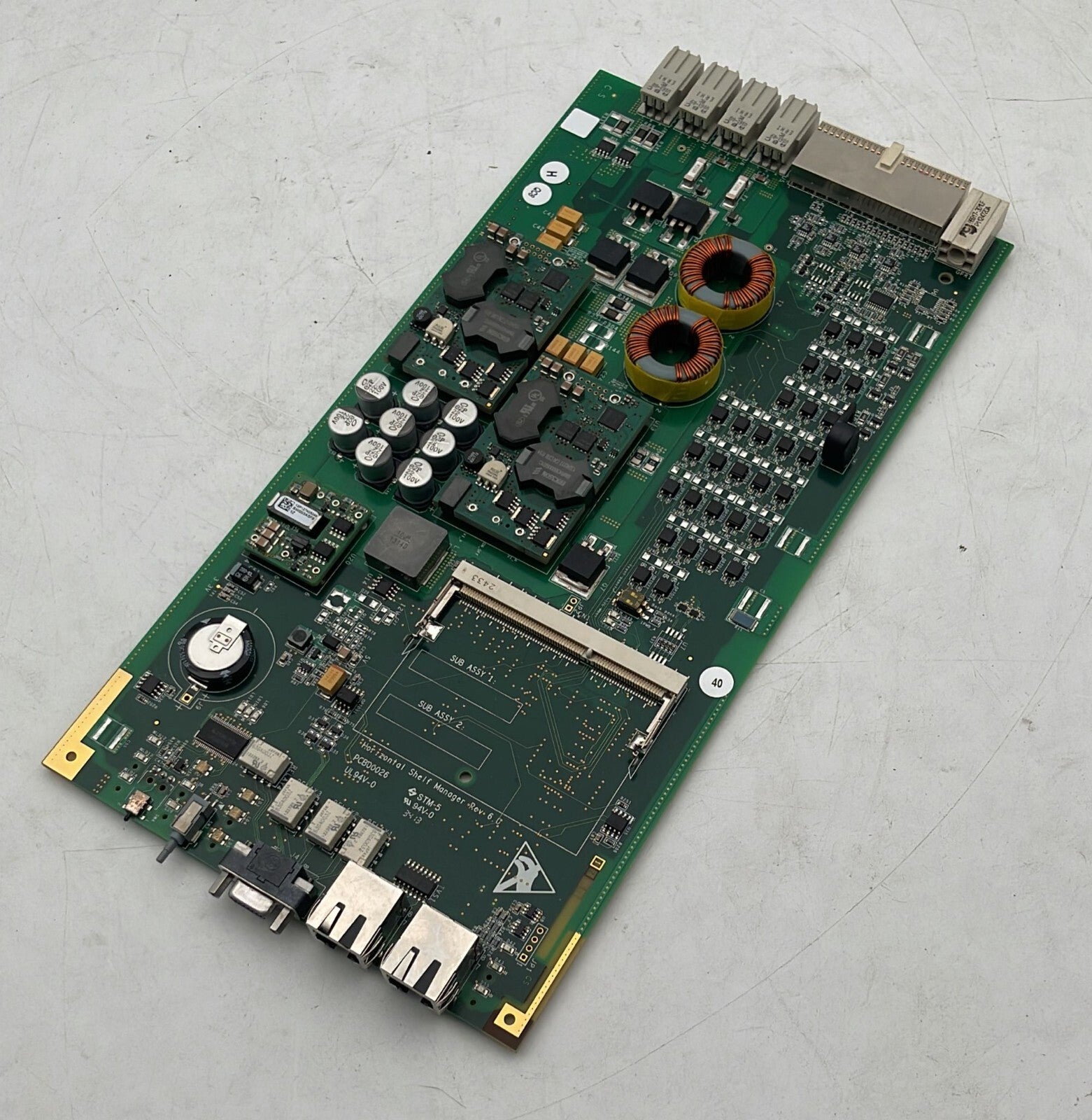 Advanced TCA BRD00054 Horizontal Shelf Manager PCB00026