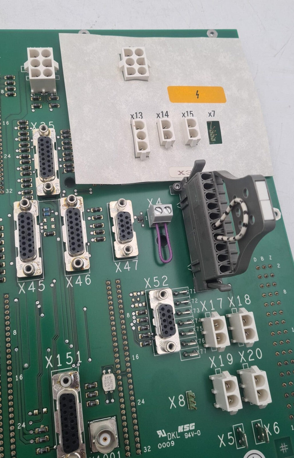 Philips Easy Diagnost R/F Room RAD Back Panel Digital Board 4512 108 09362 PCB