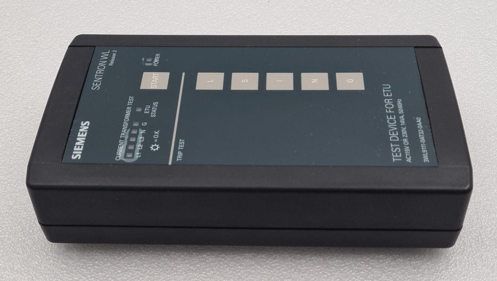 FOR PARTS - SIEMENS SENTRON WL Release 2 3WL9111-0AT32-0AA0 Test Device For ETU