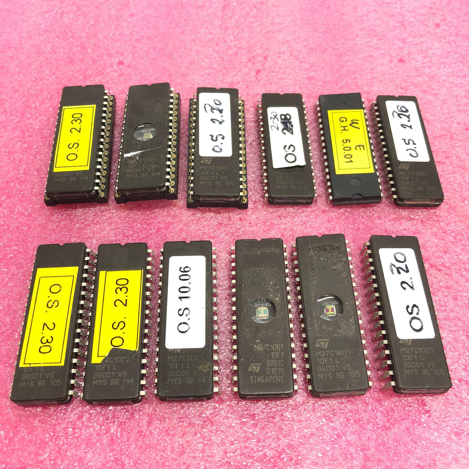 [12 Pcs] Genuine ST Microelectronics M27C1001-10F1L EPROM M27C100110F1L