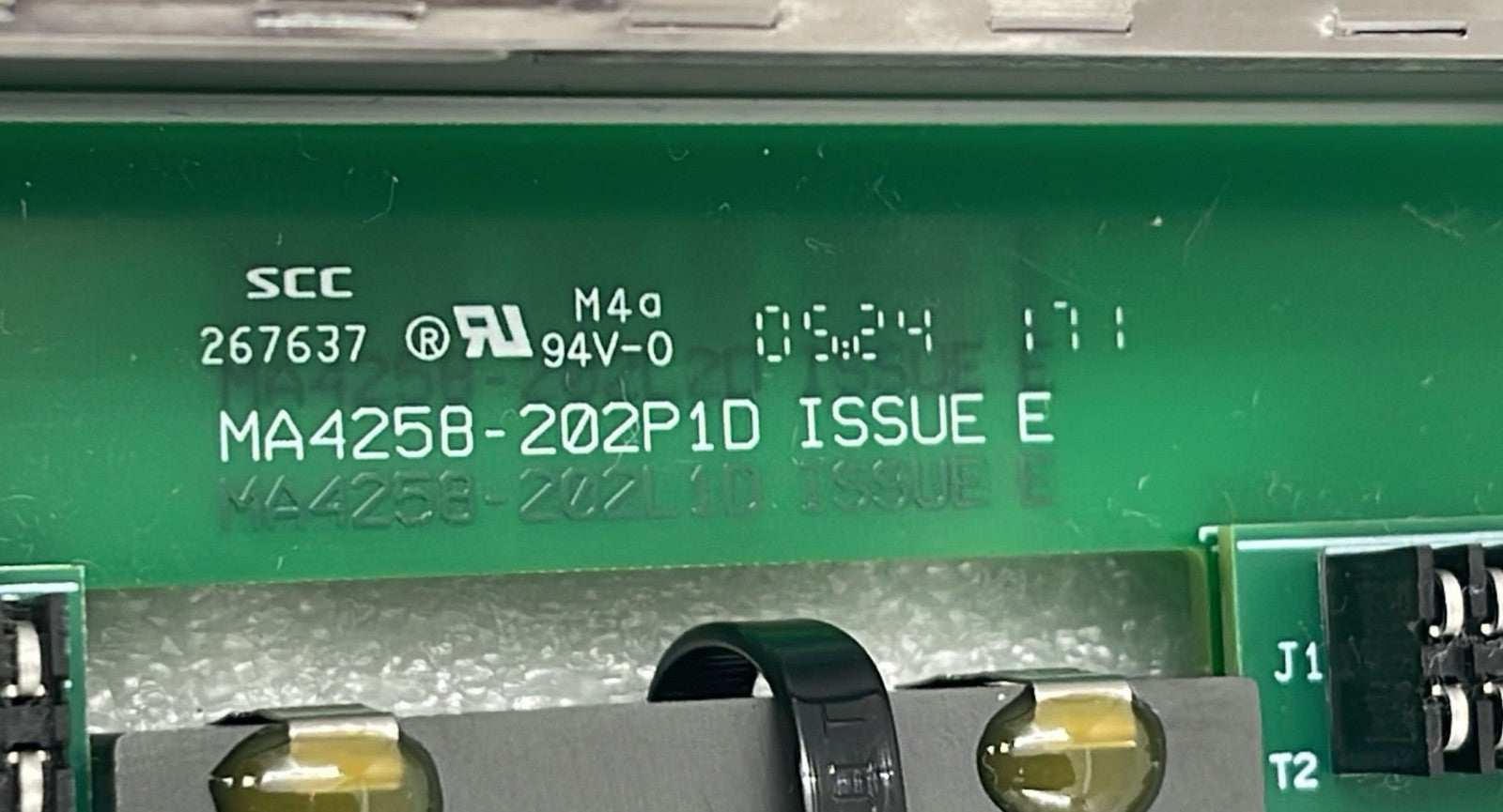 Waters MA4258-202P1D PCB marking detail