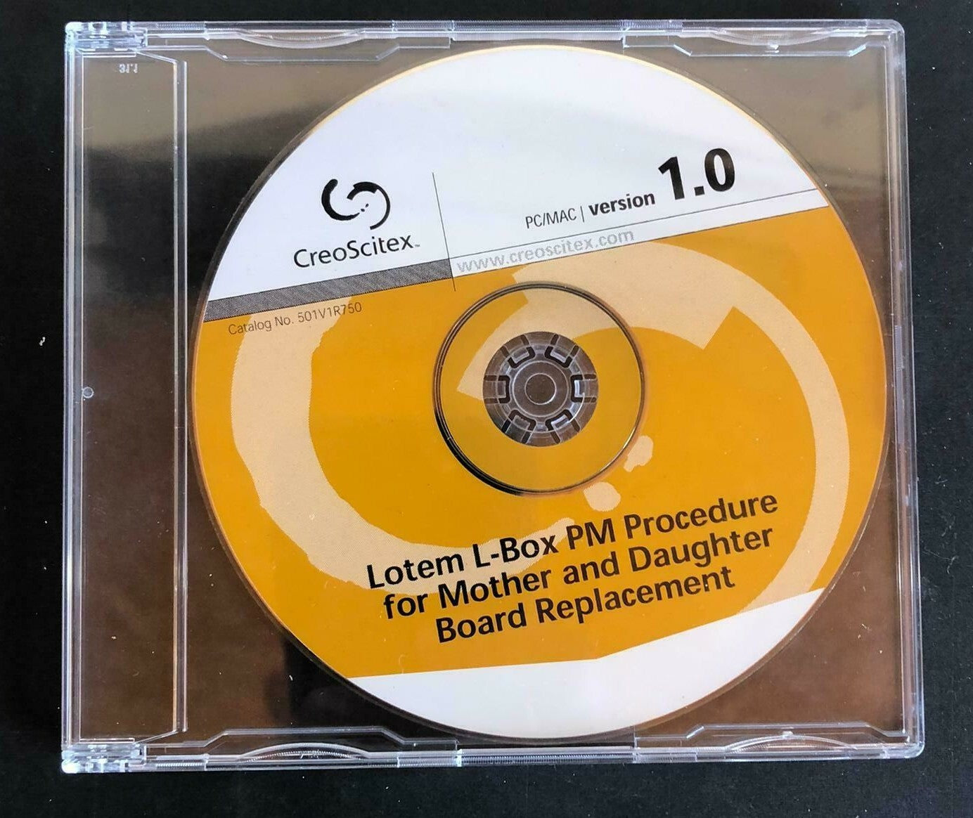 Lotem L-box PM Procedure for Mother and Daughter Board Rep CreoScitex PrePress