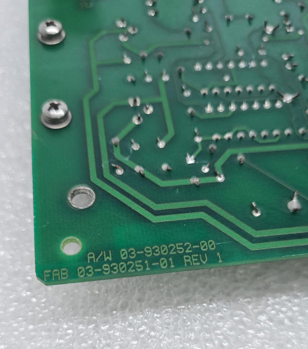 Varian Saturn RF Generator Circuit Board SCHEM 03-930253-00 ASSY 03-9302500