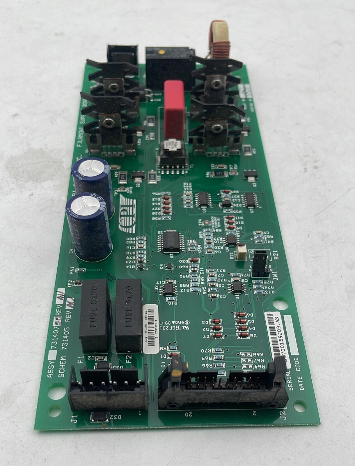 INDICO X-Ray CPI  Filament Supply Board PWB 731407 SCHEM 731405 PWB 731406