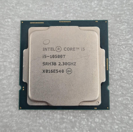 Intel Core i5-10500T SRH3B 2.30GHz 6-Core CPU top view