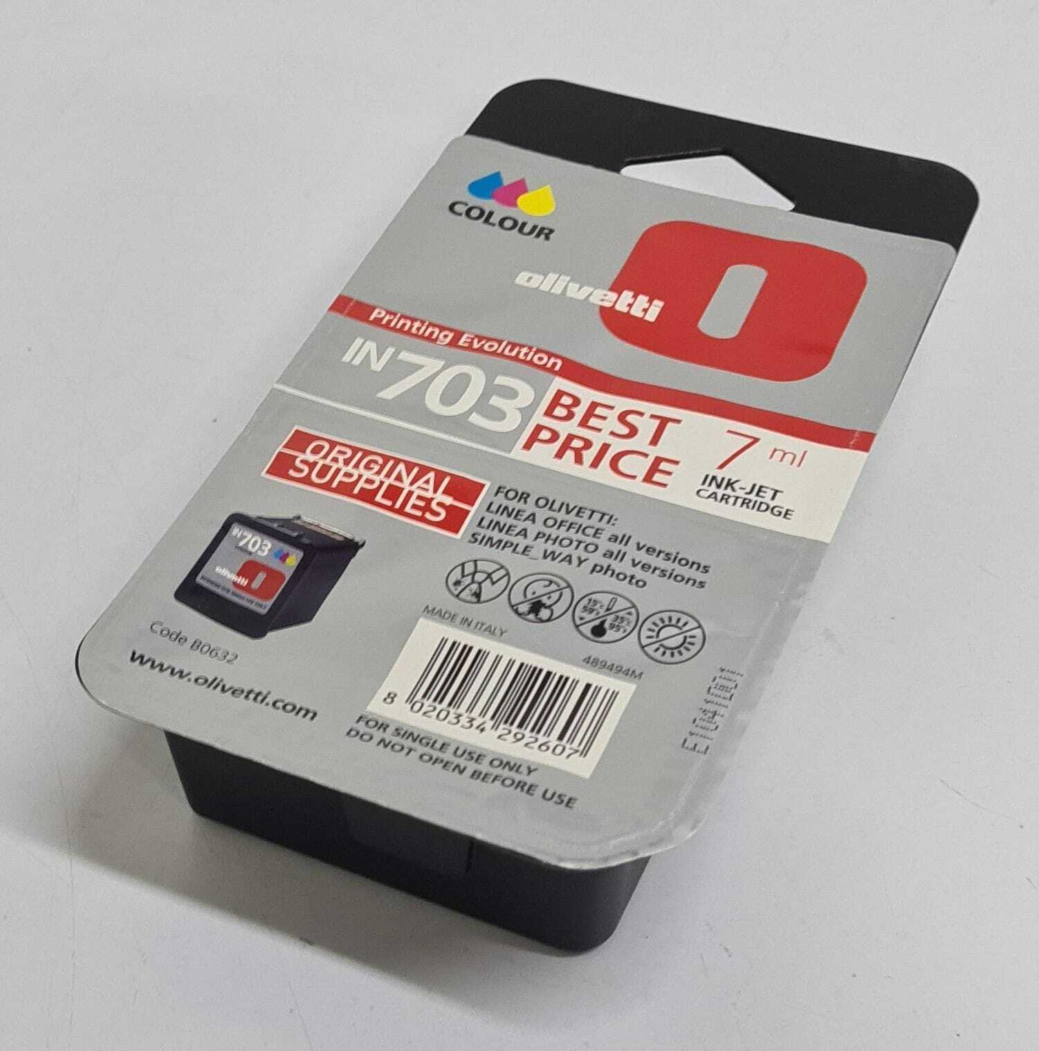 [LOT OF 3] NEW OEM Olivetti IN703 Color B0632 Linea Office / Photo Simple_Way OV