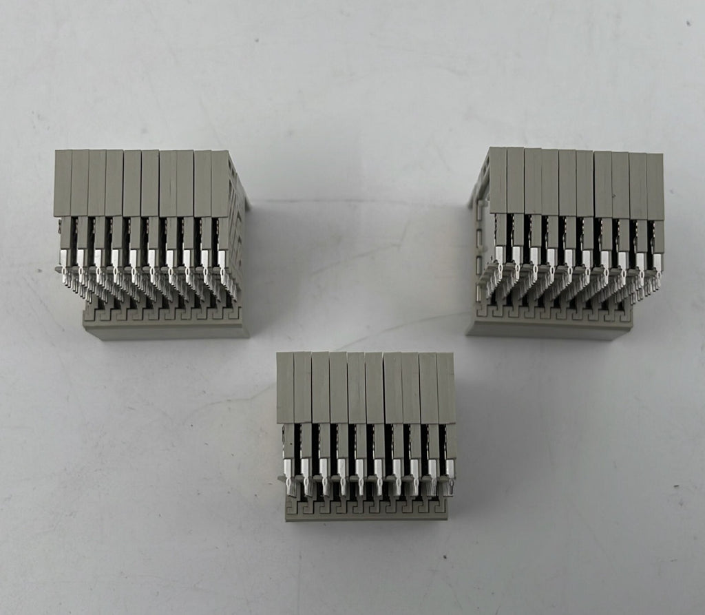 [LOT OF 3] TE CONNECTIVITY 6469048-1 80 Position 2.5 mm Header