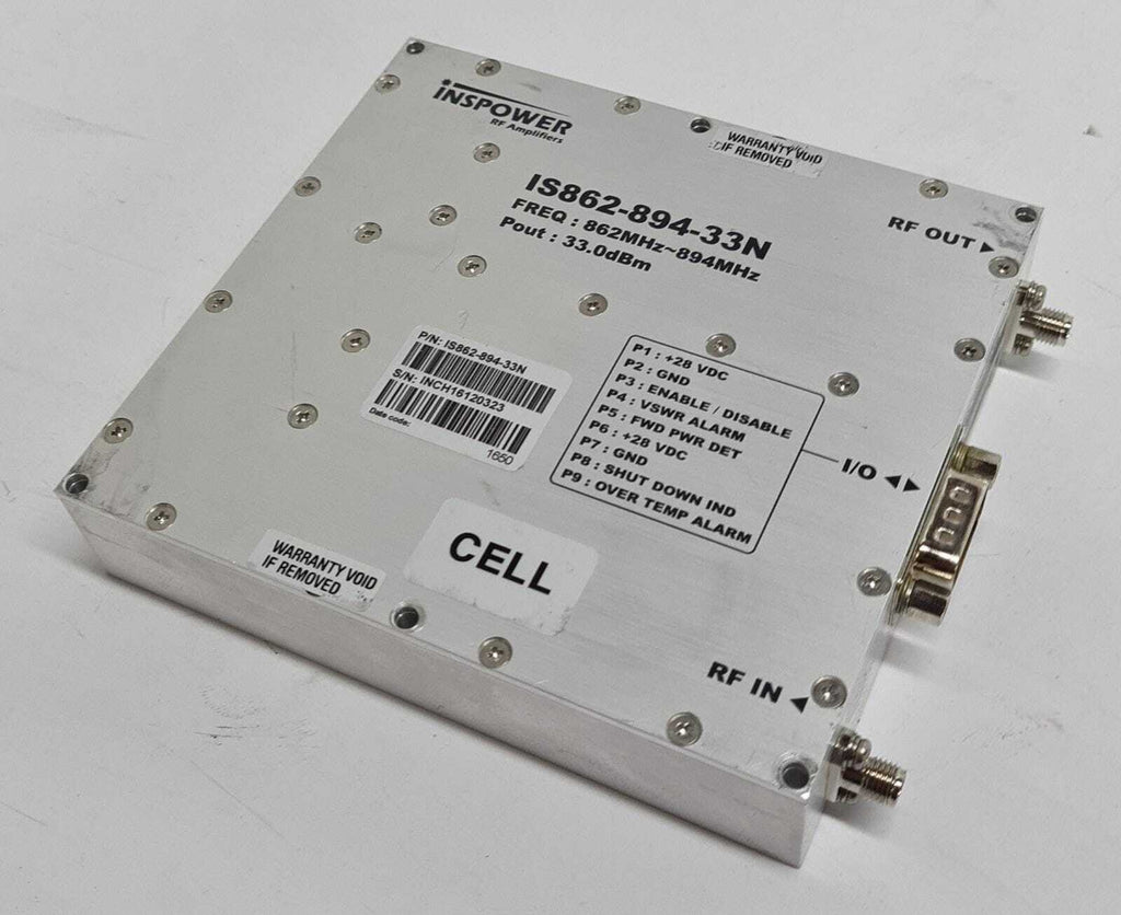 INSPOWER RF Amplifiers IS862-894-33N CELL