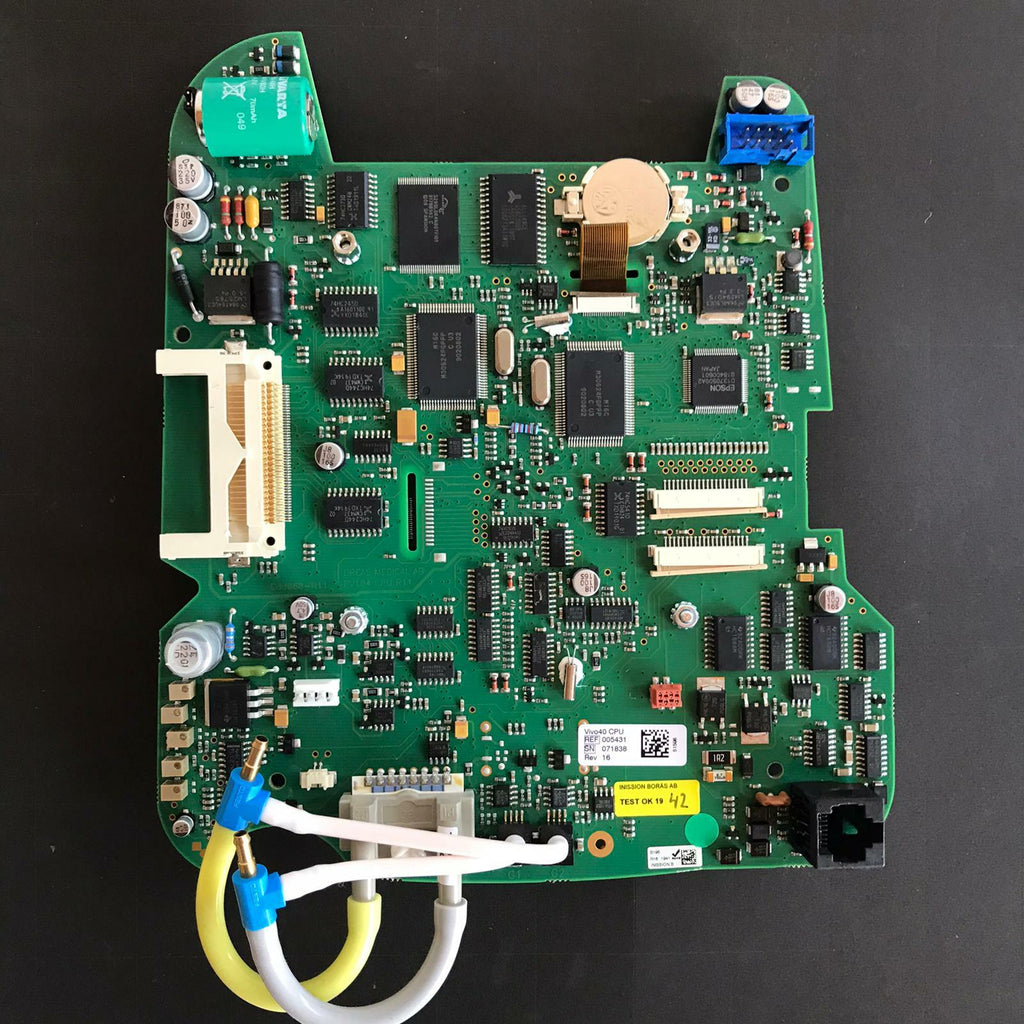 Breas Medical AB Vivo 30 Ventilator Main CPU Board & Display CAD068-R11