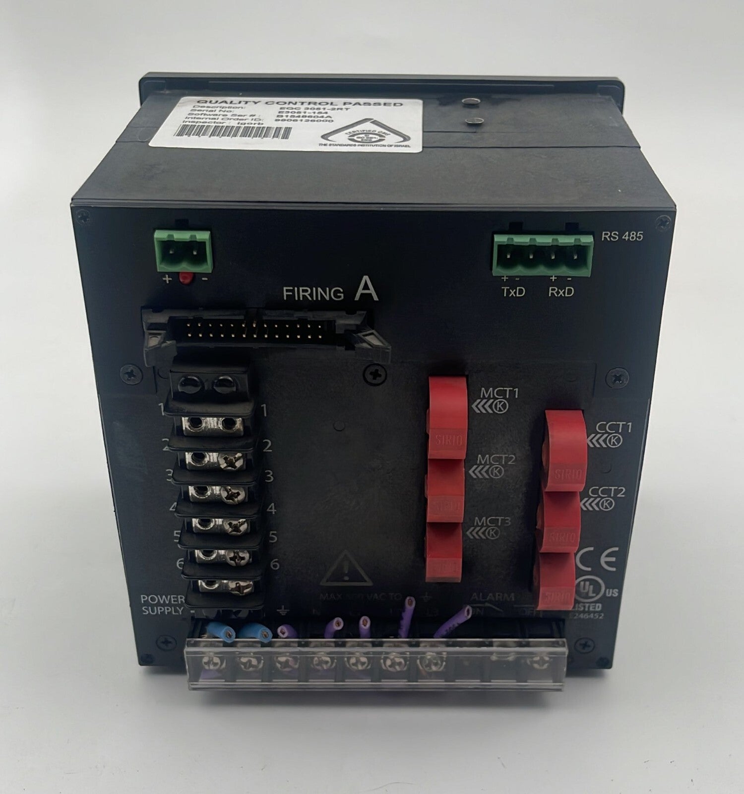 Elspec EQC3051-2RT Power Supply Equalizer  230v 50/60 Hz **AS IS