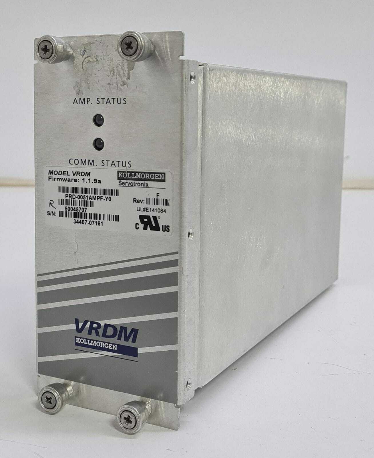 KOLLMORGEN Servotronix VRDM Amplifier PRD-0051AMPF-Y0 50045707 - AS IS