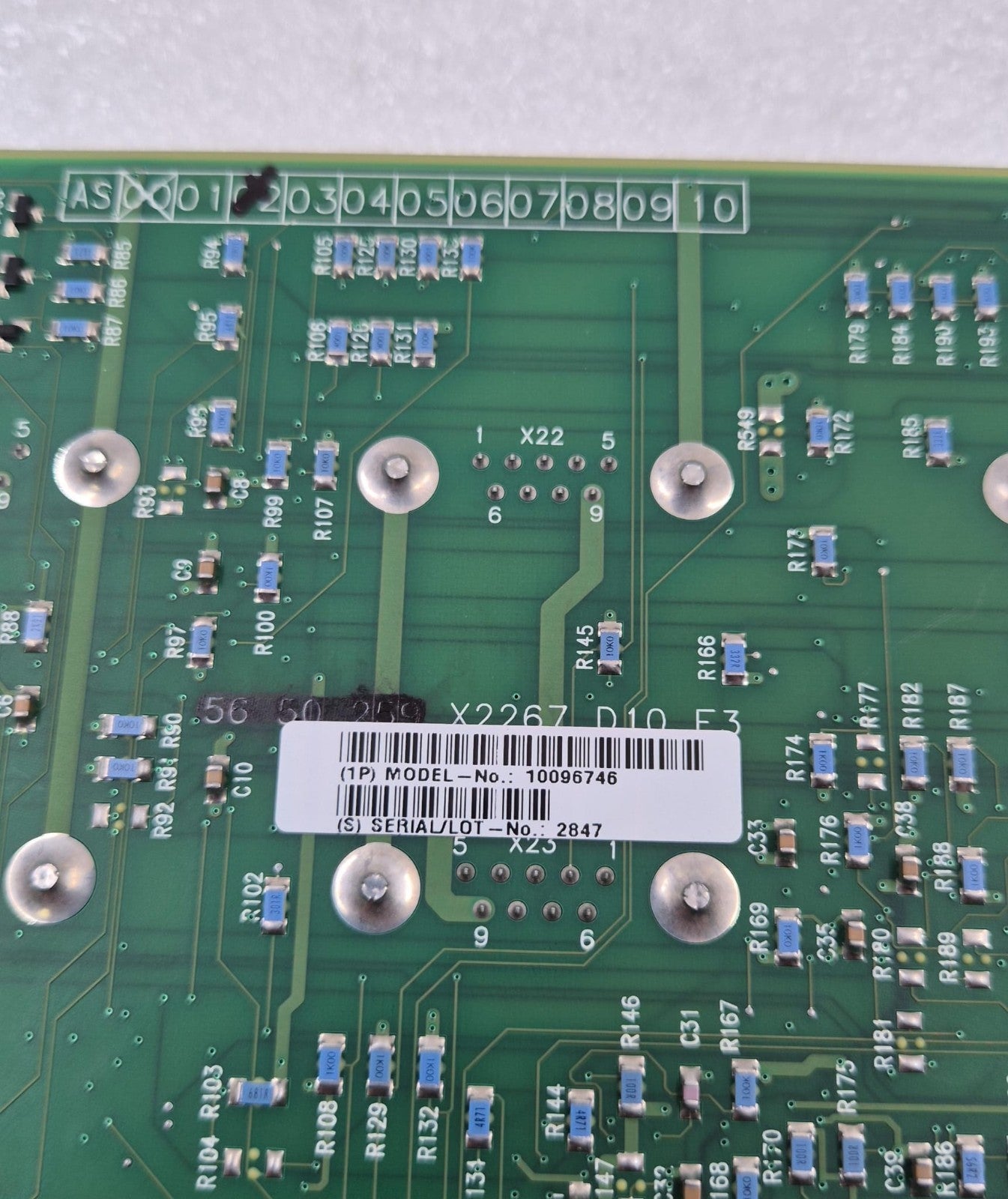 SIEMENS X2267 D10 E3 10096746 PCB Board for Axiom Artis Scanner