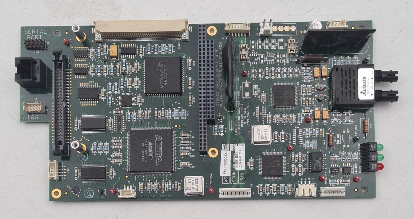 Direct Radiography MEDIA CONVERTER WINSYS PCB SD-00037 for Hologic Selenia Lorad