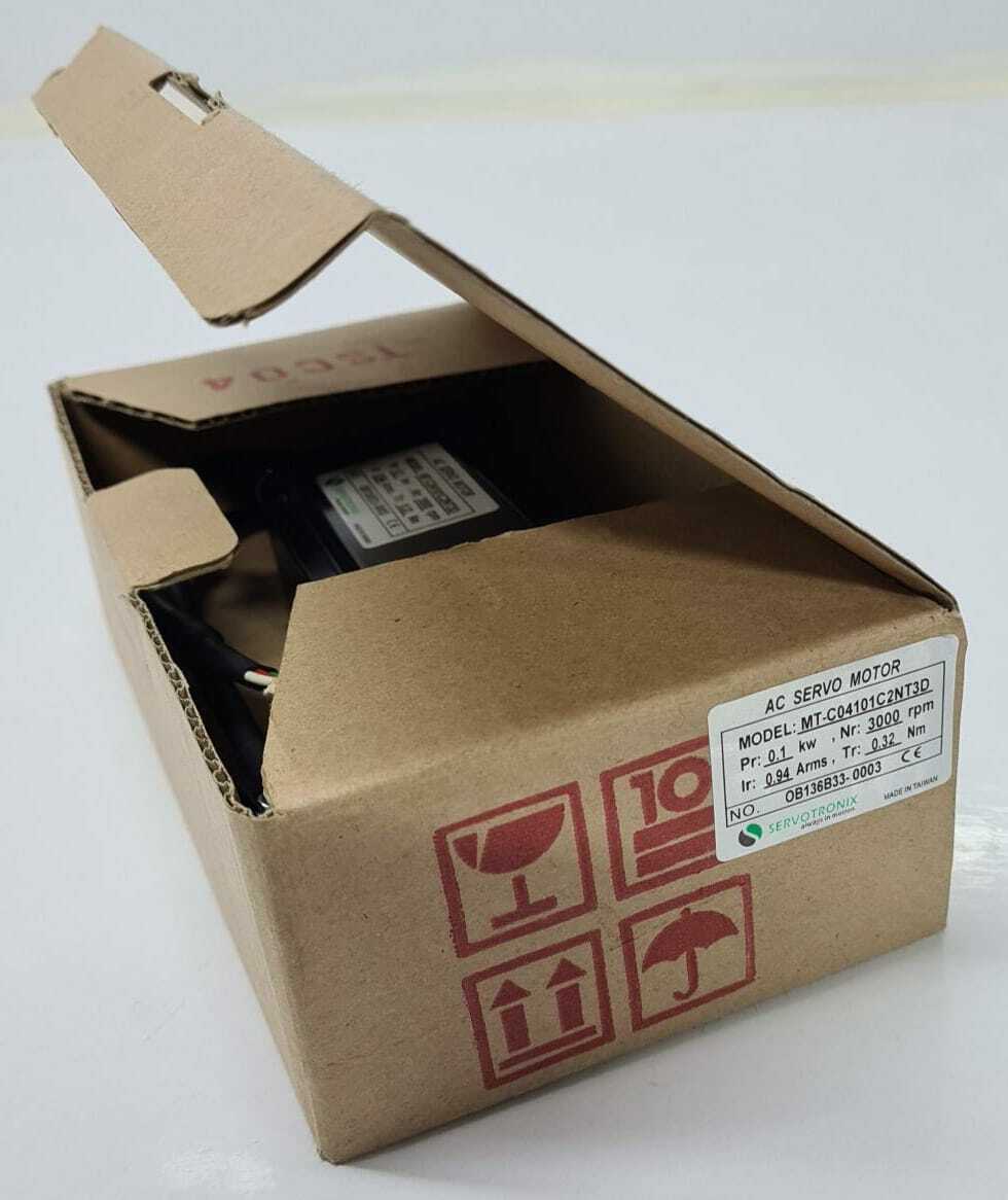 SERVOTRONIX AC SERVOMOTOR MT-C04101C2NT3D Servo Motor 0.1kw 0.32Nm