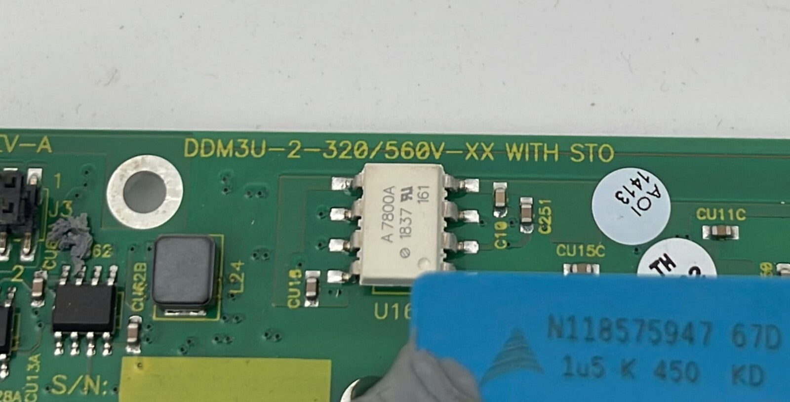 ACS DDM3U-2-320/560V-XX W/ STO Motion Control SPiiPlus SB-14221-166/LF