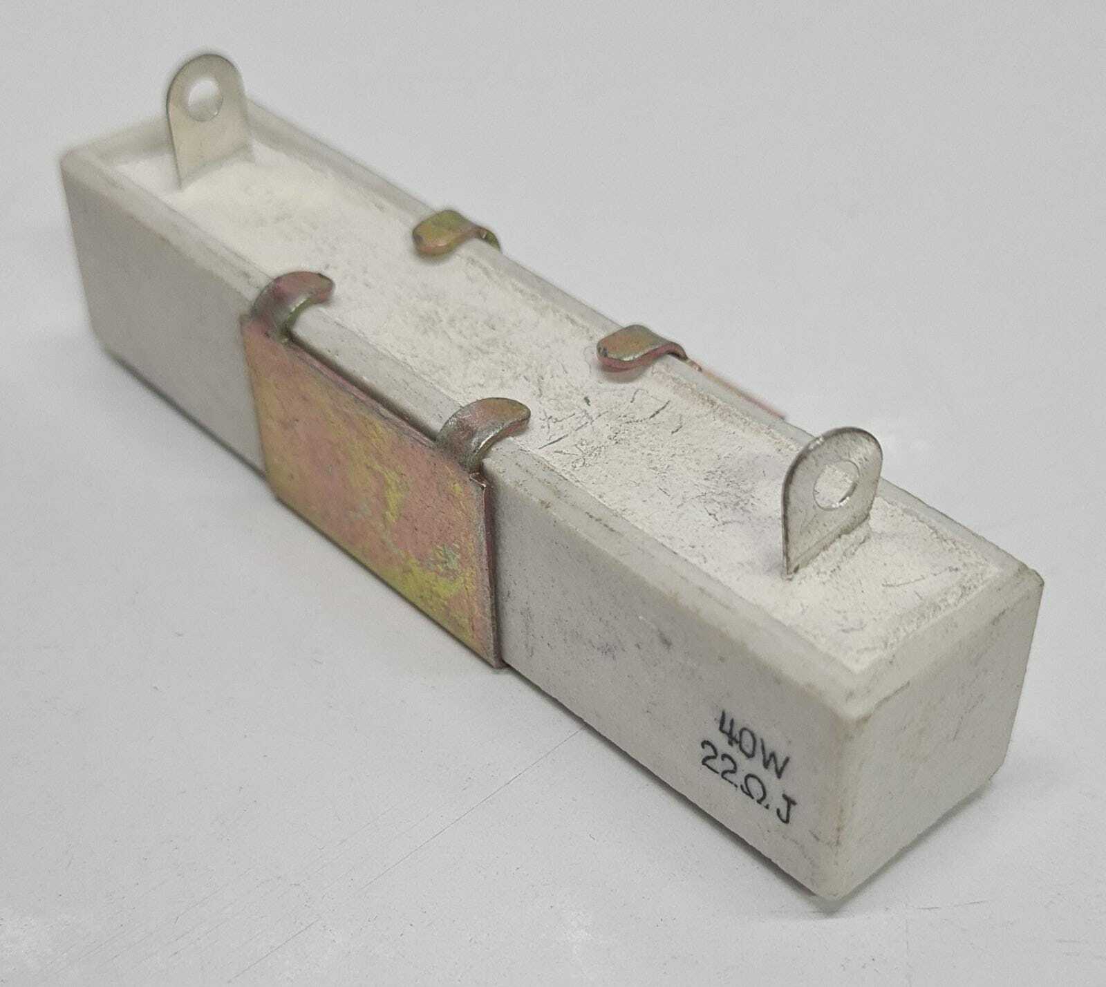 [LOT 4] RES CHAS MNT 40W 22 OHM J Ceramic Power Resistor 90X20X20 mm